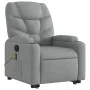 Leicht grauer Stoff-Fußmassagestuhl mit Liegefunktion. von , Sessel - Ref: Foro24-3204608, Preis: 297,41 €, Rabatt: %