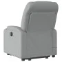 Leicht grauer Stoff-Fußmassagestuhl mit Liegefunktion. von , Sessel - Ref: Foro24-3204608, Preis: 297,41 €, Rabatt: %