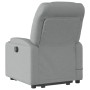 Leicht grauer Stoff-Fußmassagestuhl mit Liegefunktion. von , Sessel - Ref: Foro24-3204608, Preis: 282,78 €, Rabatt: %