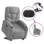 Leicht grauer Stoff-Fußmassagestuhl mit Liegefunktion. von , Sessel - Ref: Foro24-3204608, Preis: 282,78 €, Rabatt: %