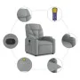 Leicht grauer Stoff-Fußmassagestuhl mit Liegefunktion. von , Sessel - Ref: Foro24-3204608, Preis: 297,41 €, Rabatt: %