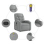 Leicht grauer Stoff-Fußmassagestuhl mit Liegefunktion. von , Sessel - Ref: Foro24-3204608, Preis: 282,78 €, Rabatt: %