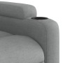Leicht grauer Stoff-Fußmassagestuhl mit Liegefunktion. von , Sessel - Ref: Foro24-3204608, Preis: 282,78 €, Rabatt: %