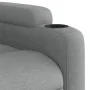Sillón de masaje reclinable de pie de tela gris claro de , Sillones - Ref: Foro24-3204608, Precio: 297,41 €, Descuento: %