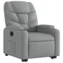 Sillón eléctrico reclinable elevable de tela gris claro de , Sillones - Ref: Foro24-3204620, Precio: 337,40 €, Descuento: %