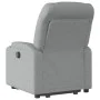 Sillón eléctrico reclinable elevable de tela gris claro de , Sillones - Ref: Foro24-3204620, Precio: 337,40 €, Descuento: %