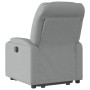 Sillón eléctrico reclinable elevable de tela gris claro by , Armchairs - Ref: Foro24-3204620, Price: 320,90 €, Discount: %