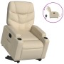 Elektrischer verstellbarer Aufstehsessel aus cremefarbenem Stoff. von , Sessel - Ref: Foro24-3204629, Preis: 312,70 €, Rabatt: %