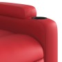 Sillón de majaje elevable eléctrico cuero artificial rojo by , Armchairs - Ref: Foro24-3204570, Price: 362,13 €, Discount: %