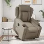 Sillón elevable eléctrico cuero artificial capuchino by , Armchairs - Ref: Foro24-3204564, Price: 364,54 €, Discount: %