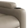 Sillón elevable eléctrico cuero artificial capuchino by , Armchairs - Ref: Foro24-3204564, Price: 364,54 €, Discount: %