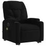 Elektrischer, verstellbarer, wiederaufladbarer Massagesessel aus schwarzem Stoff. von , Sessel - Ref: Foro24-3204634, Preis: ...
