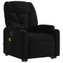Sillón de masaje eléctrico reclinable elevable tela negro by , Armchairs - Ref: Foro24-3204634, Price: 317,76 €, Discount: %