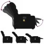 Elektrischer, verstellbarer, wiederaufladbarer Massagesessel aus schwarzem Stoff. von , Sessel - Ref: Foro24-3204634, Preis: ...