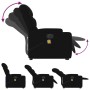 Sillón de masaje eléctrico reclinable elevable tela negro by , Armchairs - Ref: Foro24-3204634, Price: 317,76 €, Discount: %