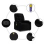 Sillón de masaje eléctrico reclinable elevable tela negro by , Armchairs - Ref: Foro24-3204634, Price: 317,76 €, Discount: %