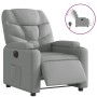 Elektrischer Relaxsessel aus hellem grauen Stoff. von , Sessel - Ref: Foro24-3204572, Preis: 252,58 €, Rabatt: %