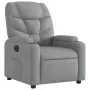 Elektrischer Relaxsessel aus hellem grauen Stoff. von , Sessel - Ref: Foro24-3204572, Preis: 248,95 €, Rabatt: %