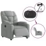 Elektrischer Relaxsessel aus hellem grauen Stoff. von , Sessel - Ref: Foro24-3204572, Preis: 248,95 €, Rabatt: %