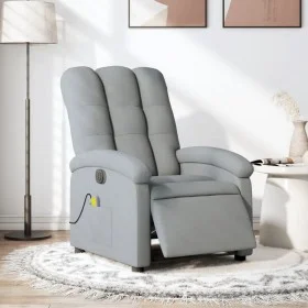 Elektrischer Massage-Fernsehsessel, hellgraues Stoffpolster von , Sessel - Ref: Foro24-3204080, Preis: 298,51 €, Rabatt: %