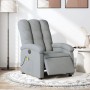 Sillón reclinable de masaje eléctrico tela gris claro by , Armchairs - Ref: Foro24-3204080, Price: 291,59 €, Discount: %