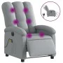 Elektrischer Massage-Fernsehsessel, hellgraues Stoffpolster von , Sessel - Ref: Foro24-3204080, Preis: 291,80 €, Rabatt: %