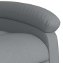 Sillón reclinable de masaje eléctrico tela gris claro by , Armchairs - Ref: Foro24-3204080, Price: 291,59 €, Discount: %