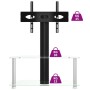 Eck-TV-Möbel mit 2 Ebenen für 32-70 Zoll, schwarz-silberfarben. von , TV-Möbel - Ref: Foro24-358168, Preis: 108,57 €, Rabatt: %