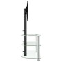 Mueble TV esquina 3 niveles para 32-70 pulgadas negro plateado de , Muebles TV - Ref: Foro24-358180, Precio: 112,31 €, Descue...