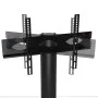 Mueble TV esquina 3 niveles para 32-70 pulgadas negro plateado de , Muebles TV - Ref: Foro24-358180, Precio: 110,61 €, Descue...