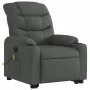 Elektrischer, verstellbarer, wiederaufladbarer Massagesessel aus dunkelgrauem Stoff. von , Sessel - Ref: Foro24-3206673, Prei...