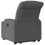 Elektrischer, verstellbarer, wiederaufladbarer Massagesessel aus dunkelgrauem Stoff. von , Sessel - Ref: Foro24-3206673, Prei...