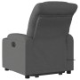 Sillón de masaje eléctrico reclinable elevable tela gris oscuro by , Armchairs - Ref: Foro24-3206673, Price: 388,77 €, Discou...