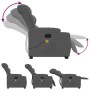 Elektrischer, verstellbarer, wiederaufladbarer Massagesessel aus dunkelgrauem Stoff. von , Sessel - Ref: Foro24-3206673, Prei...