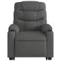 Elektrischer, verstellbarer, wiederaufladbarer Massagesessel aus dunkelgrauem Stoff. von , Sessel - Ref: Foro24-3206673, Prei...