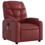 Roter Kunstleder-Massagestuhl mit Liegefunktion von , Sessel - Ref: Foro24-3204655, Preis: 270,98 €, Rabatt: %