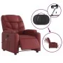 Roter Kunstleder-Massagestuhl mit Liegefunktion von , Sessel - Ref: Foro24-3204655, Preis: 270,98 €, Rabatt: %