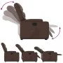 Sillón reclinable elevable cuero sintético marrón de , Sillones - Ref: Foro24-3204660, Precio: 288,68 €, Descuento: %