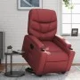 Elektrischer Aufstuhlsessel aus künstlichem rotem Leder. von , Sessel - Ref: Foro24-3204676, Preis: 363,22 €, Rabatt: %