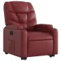 Elektrischer Aufstuhlsessel aus künstlichem rotem Leder. von , Sessel - Ref: Foro24-3204676, Preis: 363,22 €, Rabatt: %
