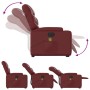 Sillón de masaje elevable eléctrico cuero artificial rojo tinto by , Armchairs - Ref: Foro24-3204683, Price: 331,75 €, Discou...