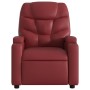 Sillón de masaje elevable eléctrico cuero artificial rojo tinto by , Armchairs - Ref: Foro24-3204683, Price: 331,75 €, Discou...