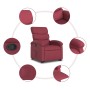 Sillón reclinable elevable tela rojo tinto by , Armchairs - Ref: Foro24-3203981, Price: 257,04 €, Discount: %