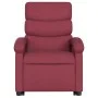 Sillón reclinable elevable tela rojo tinto by , Armchairs - Ref: Foro24-3203981, Price: 274,77 €, Discount: %