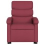 Sillón reclinable elevable tela rojo tinto by , Armchairs - Ref: Foro24-3203981, Price: 257,04 €, Discount: %