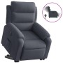 Sillón eléctrico reclinable elevable de terciopelo gris oscuro by , Armchairs - Ref: Foro24-3205115, Price: 338,64 €, Discoun...