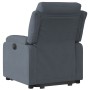 Sillón eléctrico reclinable elevable de terciopelo gris oscuro by , Armchairs - Ref: Foro24-3205115, Price: 338,64 €, Discoun...