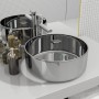 Lavabo 40x15 cm cerámica plateado de vidaXL, Lavabos - Ref: Foro24-143499, Precio: 66,65 €