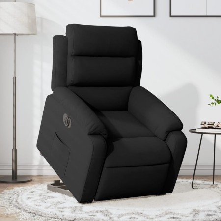 Sillón eléctrico reclinable elevable de terciopelo negro by , Armchairs - Ref: Foro24-3205120, Price: 312,35 €, Discount: %