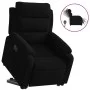 Sillón eléctrico reclinable elevable de terciopelo negro de , Sillones - Ref: Foro24-3205120, Precio: 334,11 €, Descuento: %